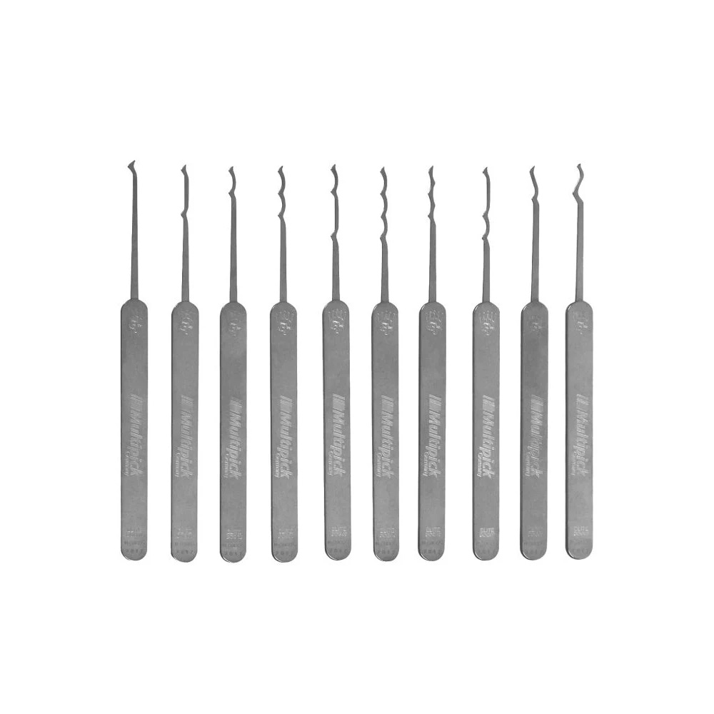 MultiPick ELITE Dual Gauge Lock Pick Set - 29 Pieces - MP3PNS10