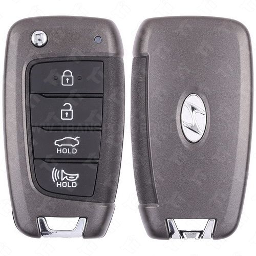 2020 - 2023 Hyundai Elantra Remote Flip Key 4B Trunk - NYOMBEC4TX2004 KK12 - 434 MHz - With Chip