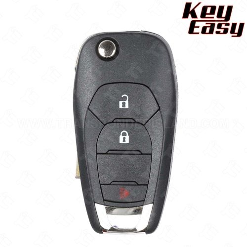 2016 - 2025 Chevrolet Remote Flip Key 3B - LXP-T004 - AFTERMARKET