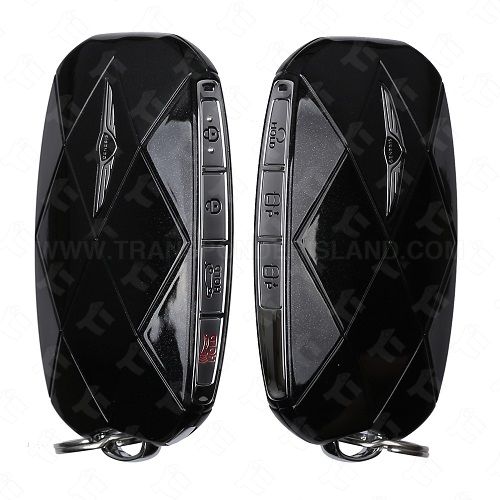 2024 - 2025 Genesis GV80 Smart Key 7B - TQ8-FOB-4F75U44 - Black Shell - 95440-T6AA0