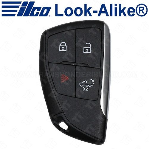 Ilco Chevrolet GMC Smart Key - 4B Tailgate - PRX-CHEVY-4B5 - Replaces: 13548441