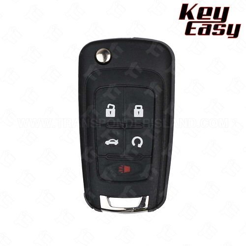 2011 - 2021 Chevrolet Cruze Impala PEPS Remote Flip Key 5B Trunk / Starter - AFTERMARKET