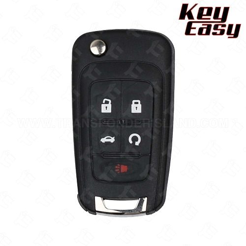 2010 - 2019 Buick Cascada Lacrosse Regal Verano Smart PEPS Flip Key - 5B Trunk / Remote Start - AFTERMARKET