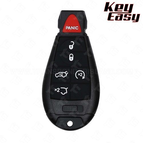 2011 - 2013 Jeep Grand Cherokee Smart Fobik Key 6B Hatch / Hatch Glass / Remote Start - REPLACES: IYZ-C01C - AFTERMARKET