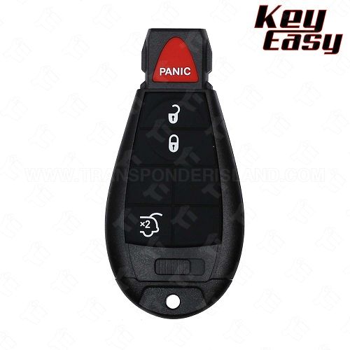 2008 - 2010 Jeep Fobik Key 4B Hatch Glass - REPLACES: IYZ-C01C – AFTERMARKET