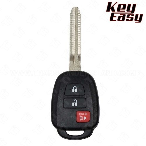 2012 - 2016 Toyota Prius C Remote Head Key 3B - Replaces: HYQ12BDM - Non Transponder - AFTERMARKET