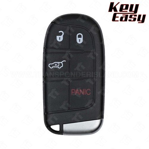 2014 - 2020 Dodge Jeep Smart Key 4B Hatch - REPLACES: M3N-40821302 - AFTERMARKET