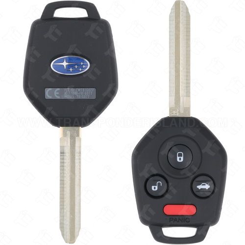 2019 - 2024 Subaru Remote Head Key - Gray CWTB1G077 - Subaru H Chip - 57497XC01B