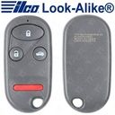 Ilco Honda Keyless Entry Remote 4B Trunk - Replaces KOBUTAH2T - RKE-HON-4B1