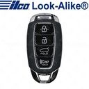 Ilco 2018 - 2021 Hyundai Kona Smart Key 4B Hatch-PRX-HYUN-4B24 - Replaces: 95440-J9000 / 95440-J9010