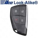 Ilco Chevrolet Suburban Tahoe Smart Key - 4B Hatch Glass-PRX-CHEVY-4B4 - Replaces: 13541561