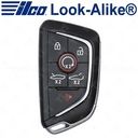 Ilco 2020 - 2025 Chevrolet Corvette Smart Key - 6B L/U/P/T/RS/Hood - PRX-CHEVY-6B2