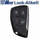 Ilco Chevrolet GMC Smart Key - 4B Tailgate - PRX-CHEVY-4B5 - Replaces: 13548441