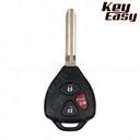 2016 - 2019 Toyota Yaris Remote Head Key 3B - Replaces: HYQ12BBY - H Chip - AFTERMARKET