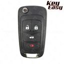 2010 - 2021 Buick Chevrolet GMC Remote Flip Key - 4B Trunk - AFTERMARKET